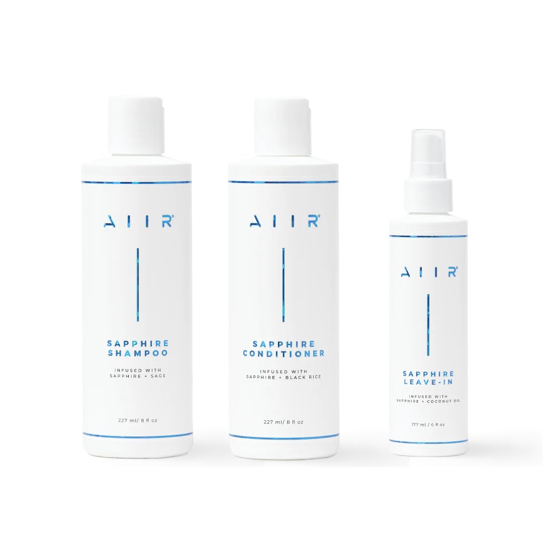 Sulfate Free Coconut Oil Shampoo Conditioner & Leave-In Bundle A3776