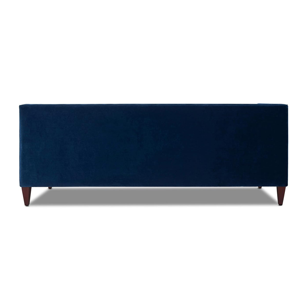 Navy Blue Velvet Tufted Sofa N744