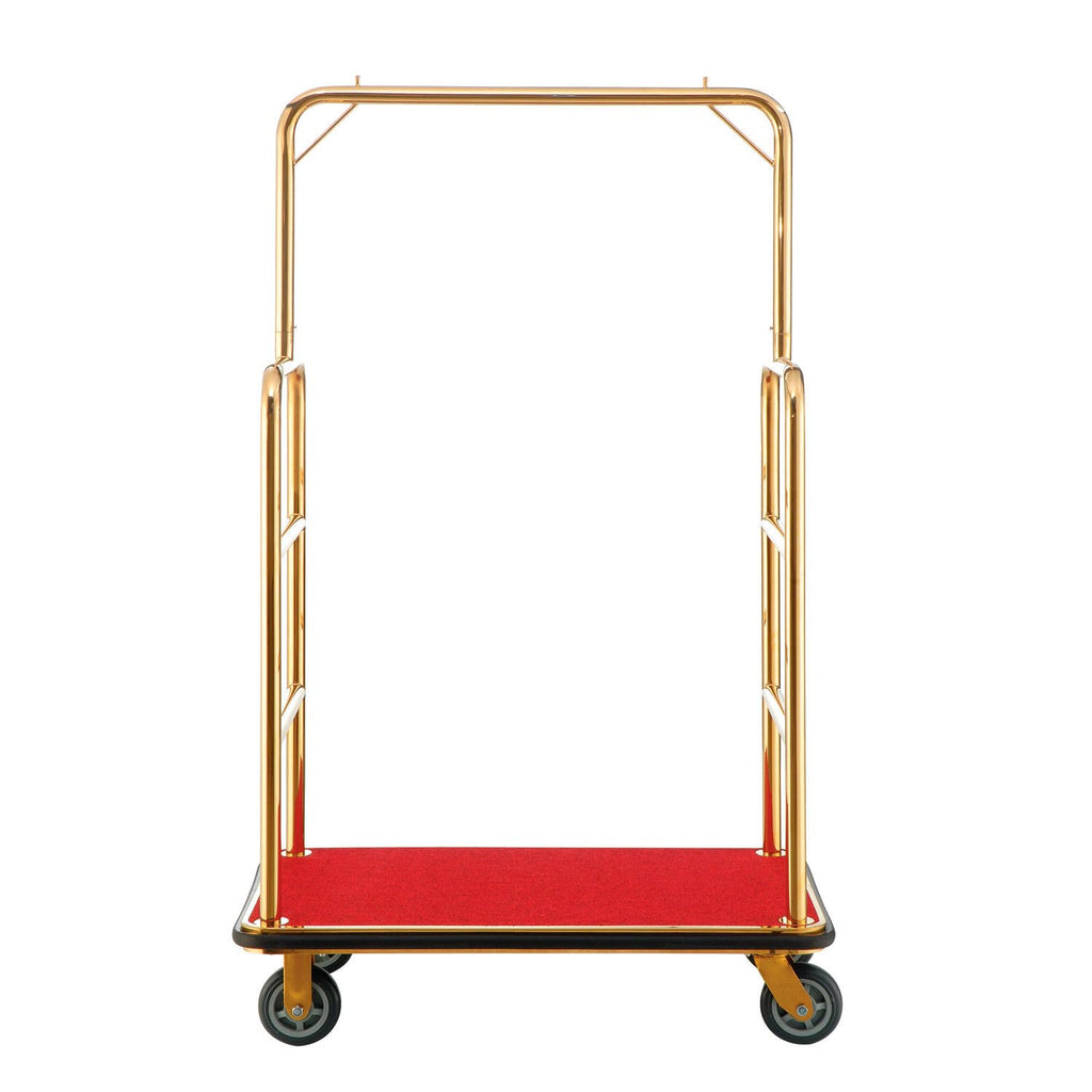 Gold Stainless Steel Bellman Cart Z499