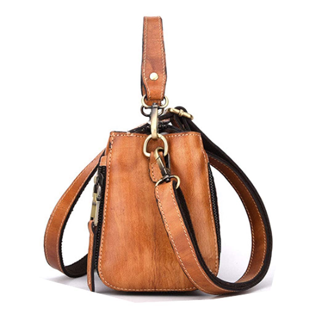 Small Leather Shoulder Bag Crossbody Pack O431304