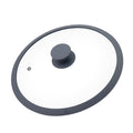 10.5" Round Tempered Glass Lid with Silicone Rim X486