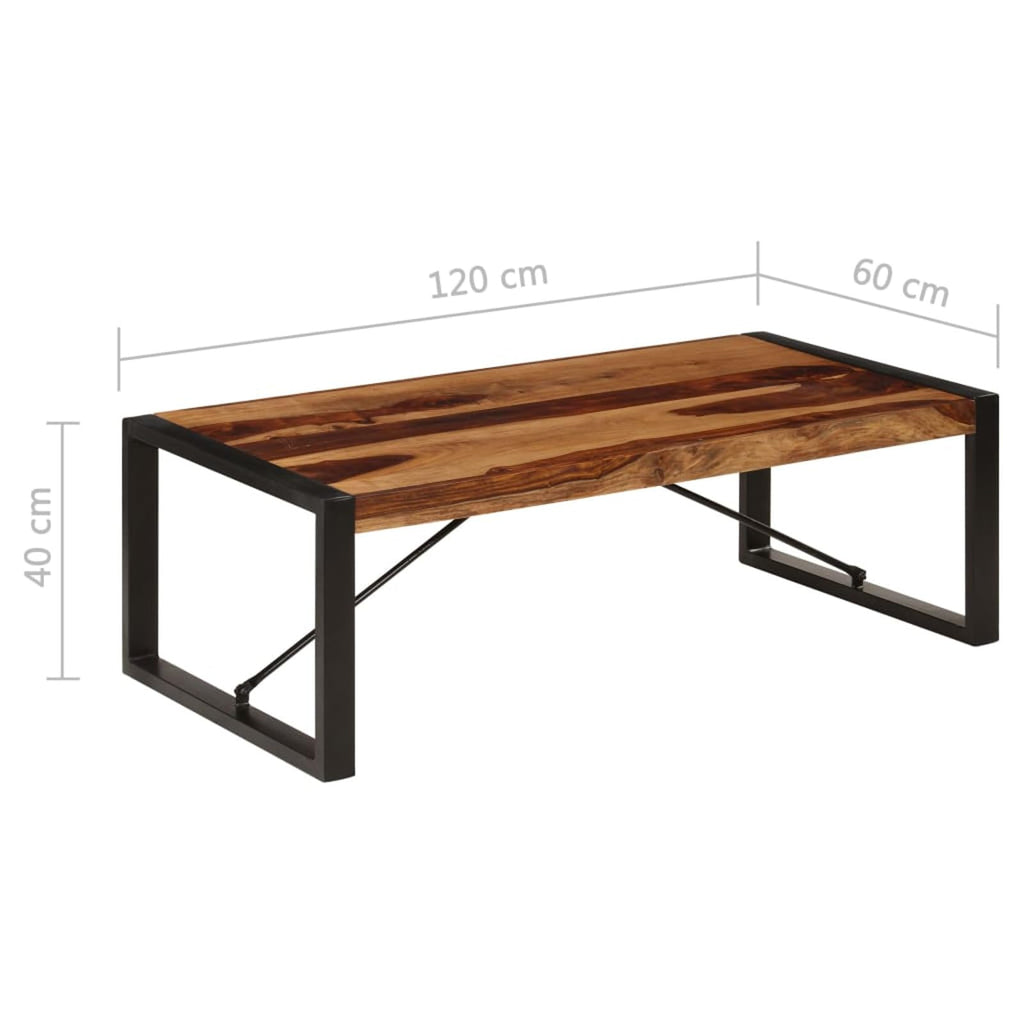 Solid Sheesham Wood Coffee Table U940862