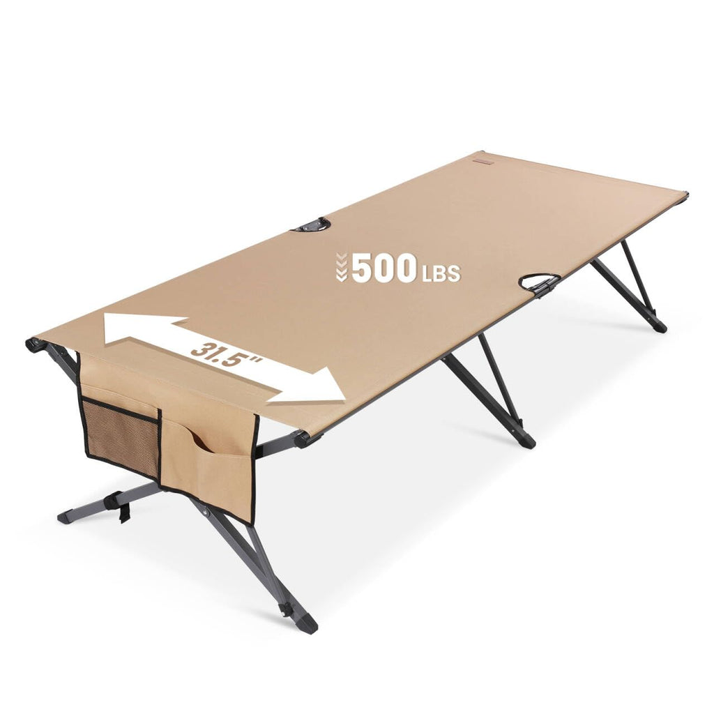 Heavy Duty 31.5'' Wide Folding Camping Cot L326484