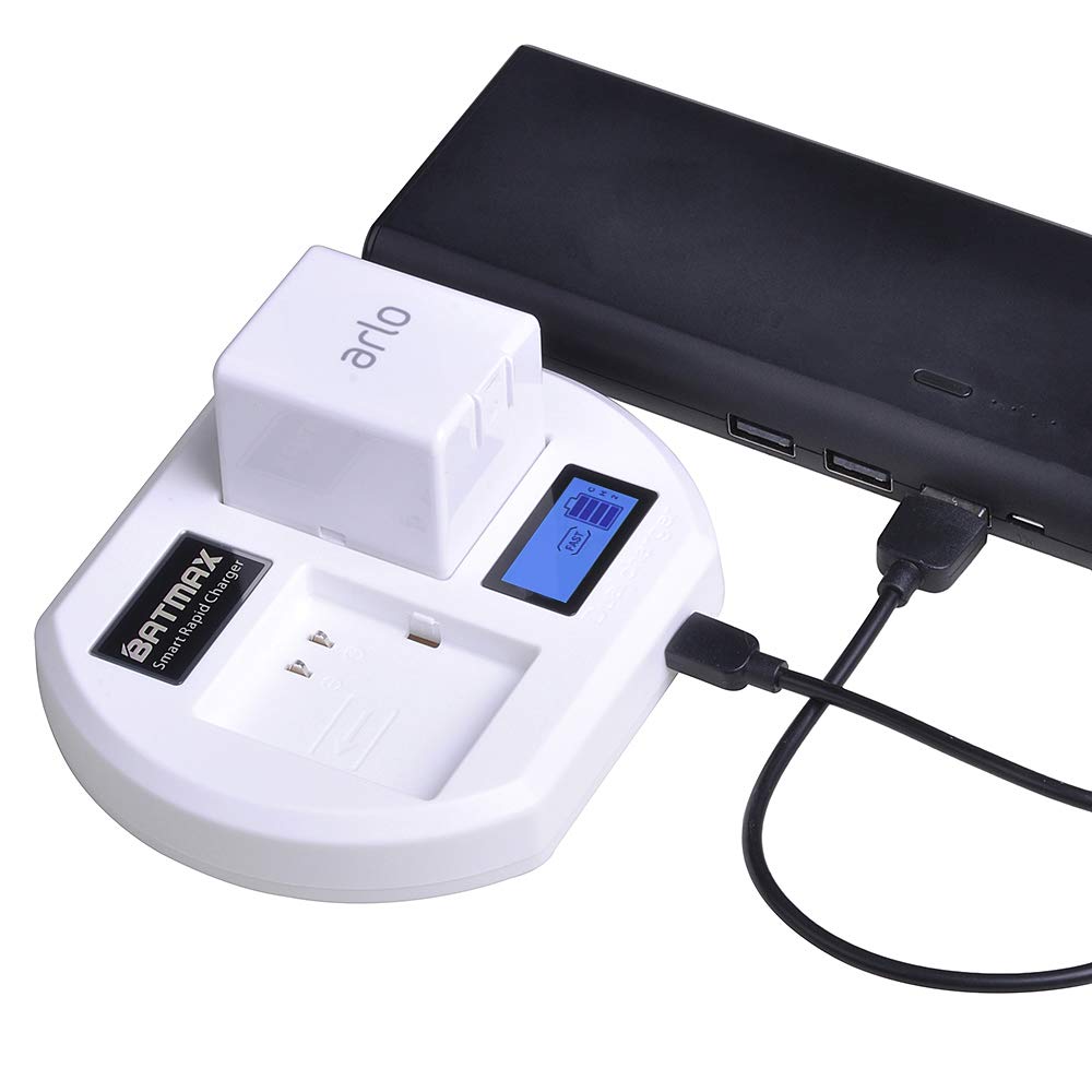 LCD USB Dual Battery Charging Station B85866