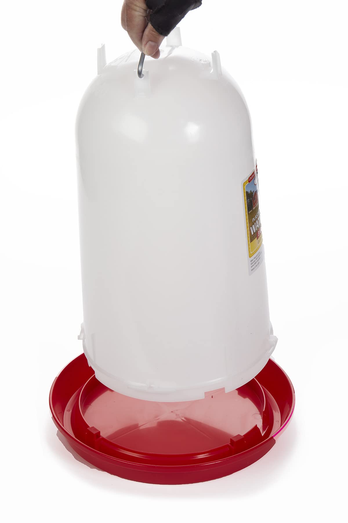 3 Gallon Plastic Poultry Waterer with Handle S664