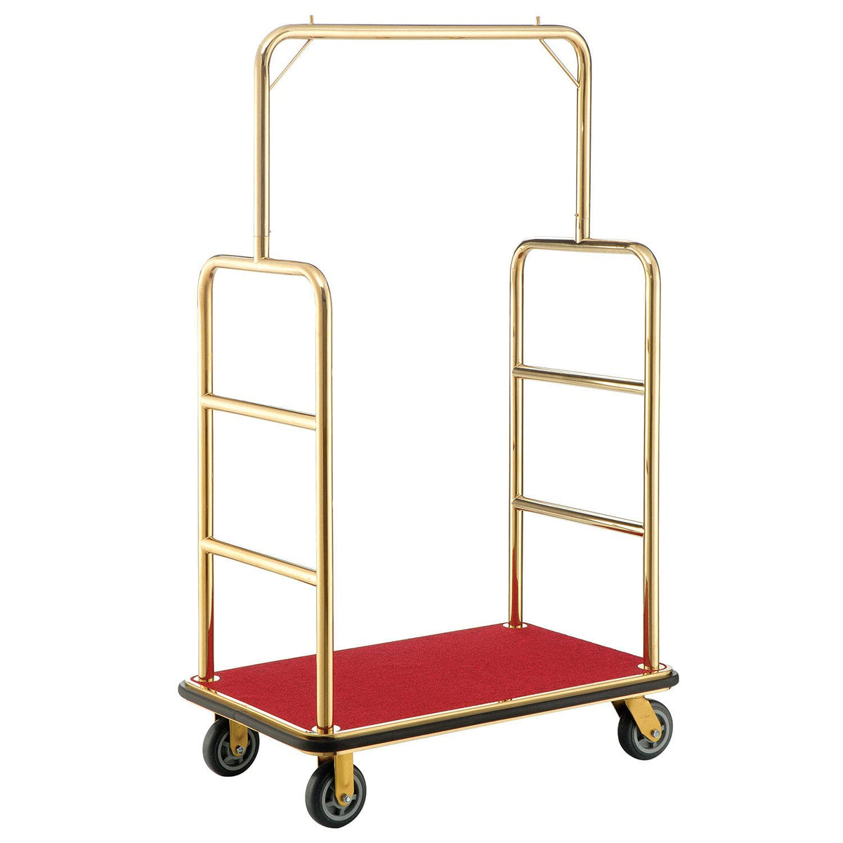 Gold Stainless Steel Bellman Cart Z499