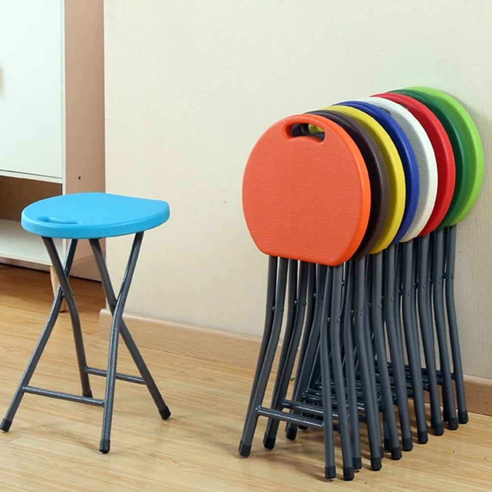 18 Inch Black Portable Folding Chair with Handle N44858