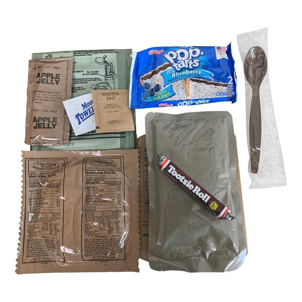 Case of 12 Military MREs B-Menu X372