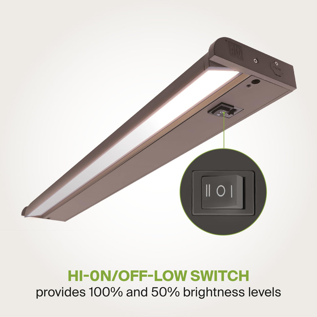 24 Inch Dimmable Linkable LED Under Cabinet Lighting A820