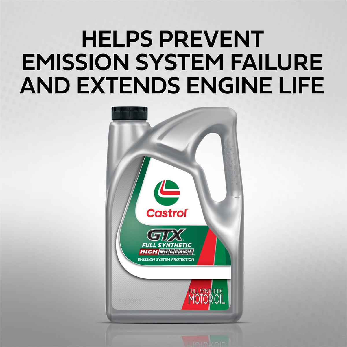 5W-30 Full Synthetic High Mileage Motor Oil, 1 Quart, Pack of 6 U740562