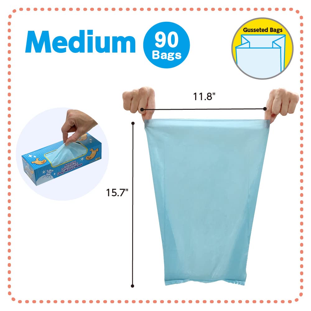Unscented Dog Poop Bags 180 Count M53992