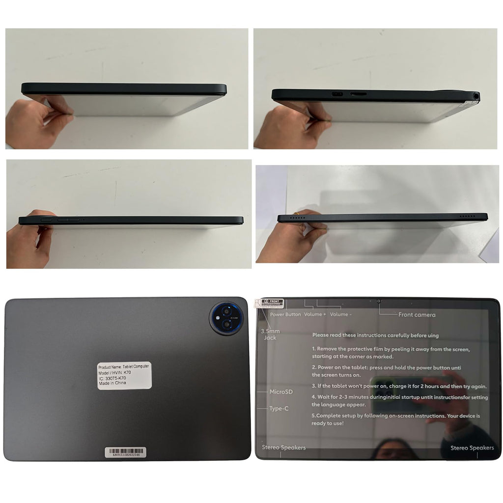 10 Inch Android 15 Tablet with Keyboard Q127607