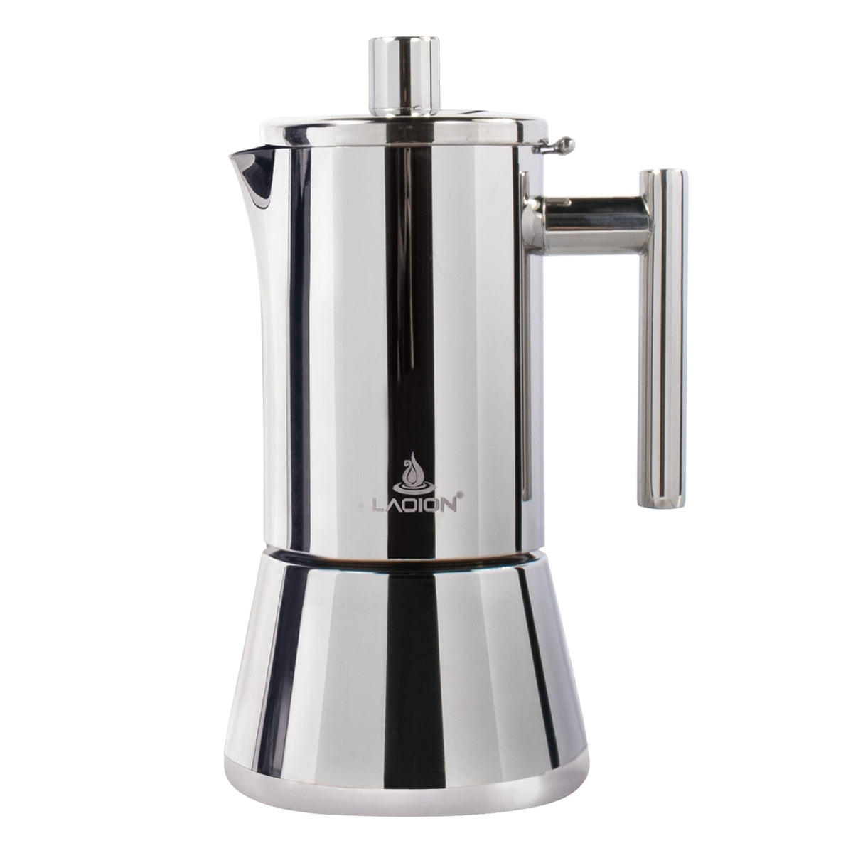 6 Cup Stainless Steel Stovetop Espresso Maker T253565