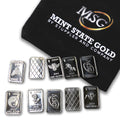 .999 Pure Silver Bars with Jewelry Pouch L230