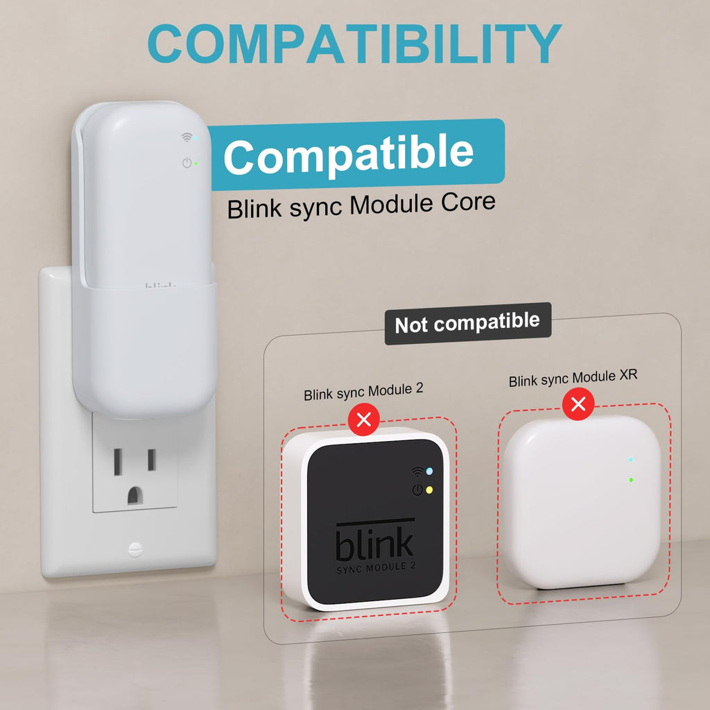 Wall Mount for Blink Sync Module Core with Built-in Charger L550