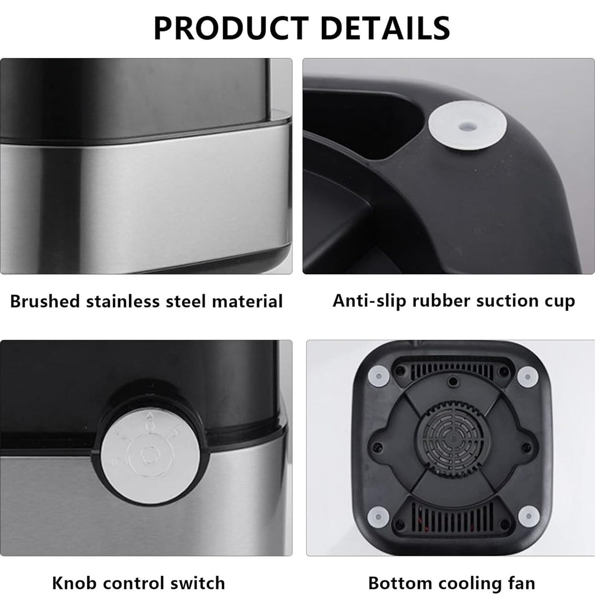 4 in 1 Electric Vegetable Dicer with Dicing Molds D865048