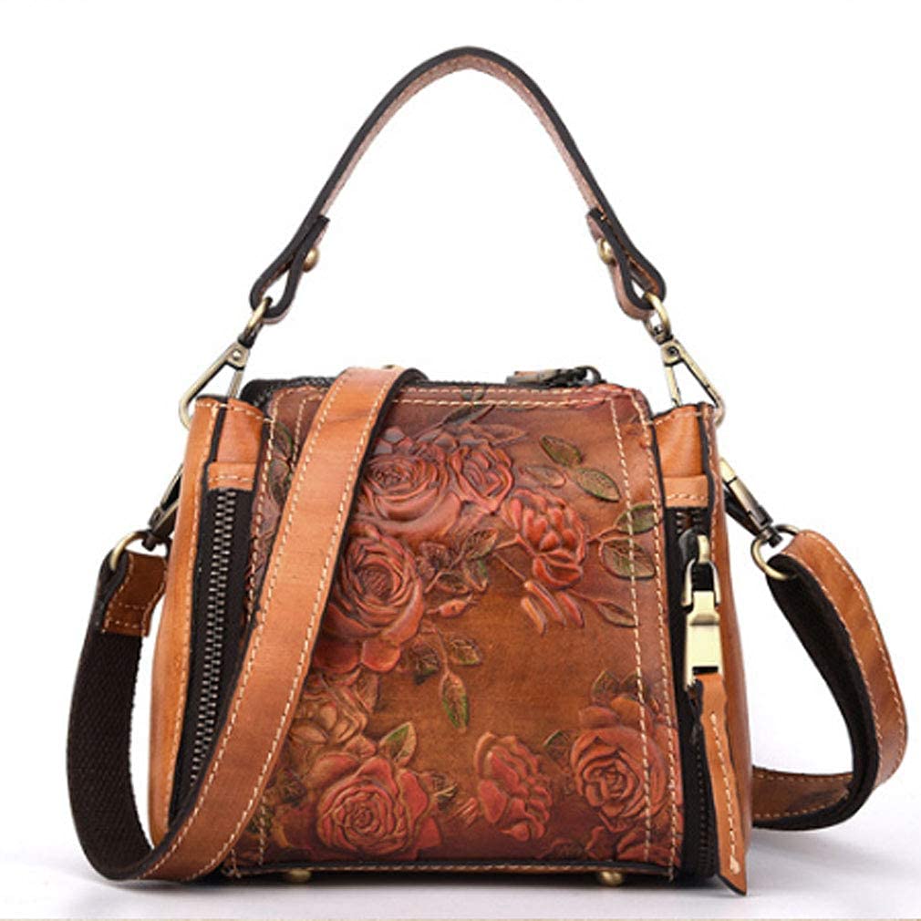 Small Leather Shoulder Bag Crossbody Pack O431304