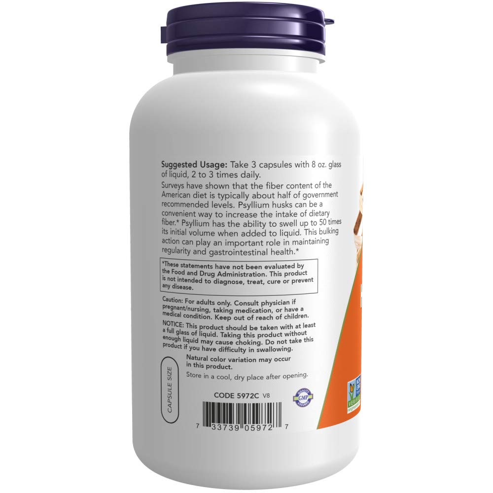 Psyllium Husk 500mg 500 Capsule 2 Pack L20023