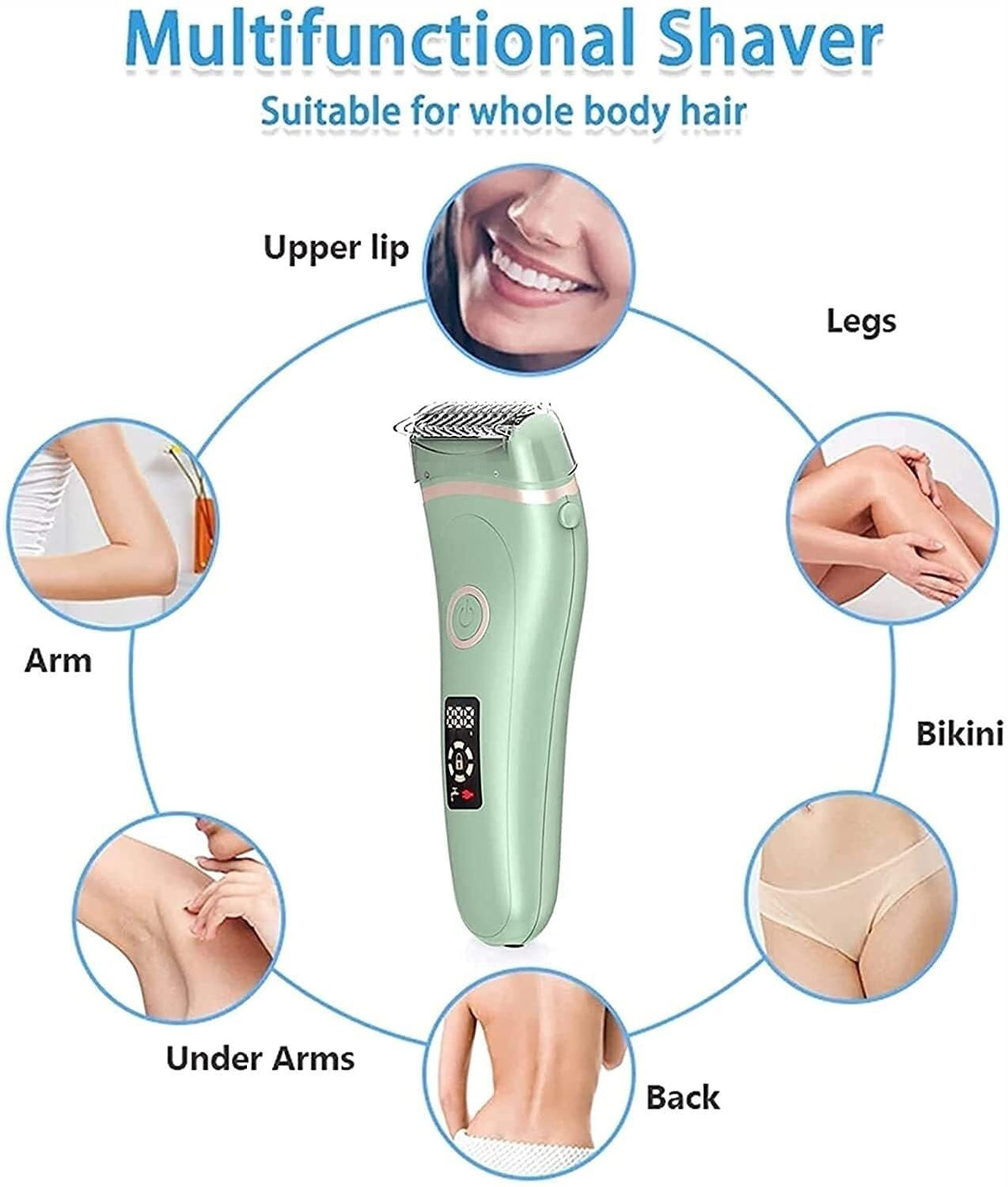 Wet & Dry Cordless Rechargeable Epilator T16692