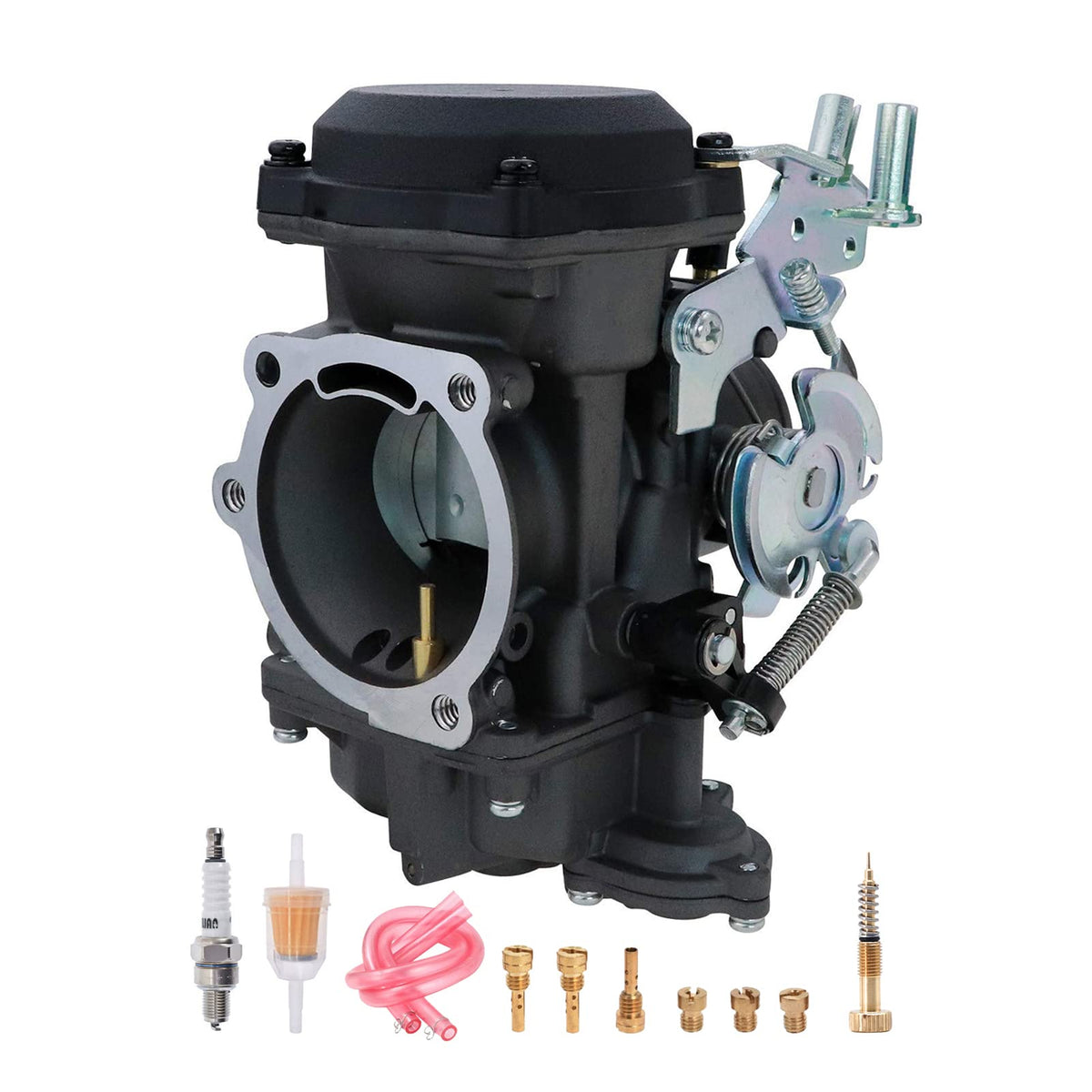 CV40 Carburetor with Fuel Filter Spark Plug Jets R293405