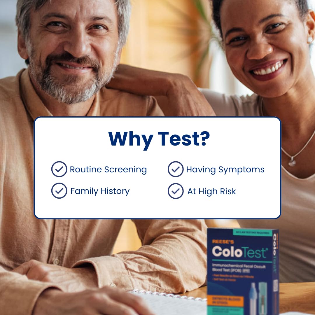 Home Fecal Occult Blood Test Kit, 1 Ct W739
