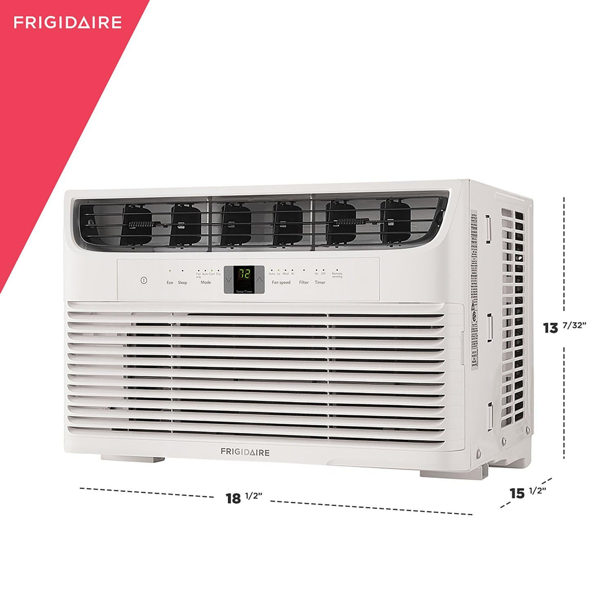 6,000 BTU White Window Air Conditioner and Dehumidifier J35172