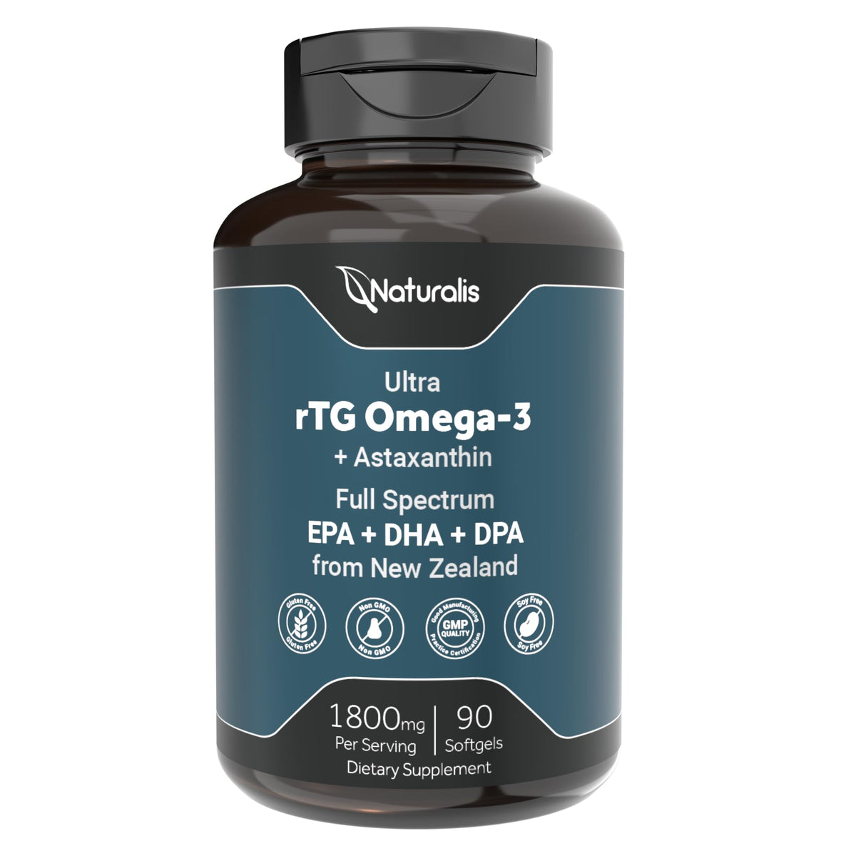 Omega 3 Fish Oil 1800mg 90 Softgels Q153635