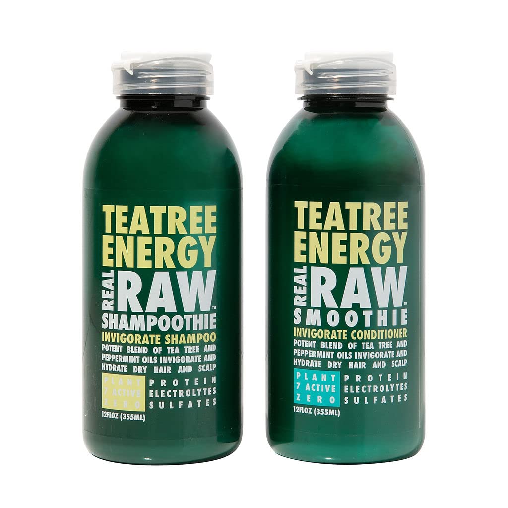 Tea Tree Shampoo & Conditioner Set Sulfate & Paraben Free P4012