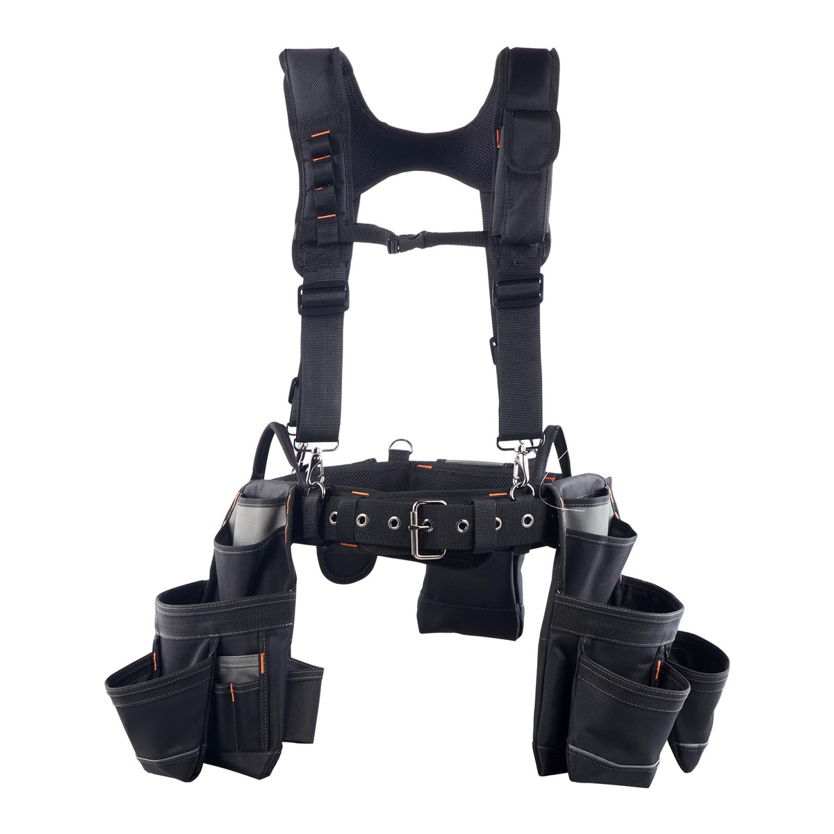 19 Pockets Adjustable Tool Belt with Suspenders F19315