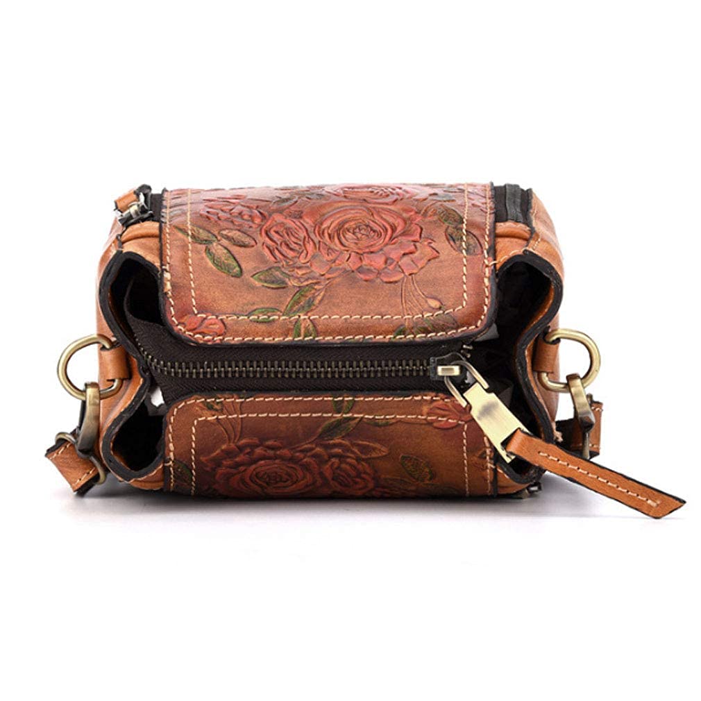 Small Leather Shoulder Bag Crossbody Pack O431304