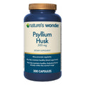Psyllium Husk 500 mg Capsules 200 Count L260