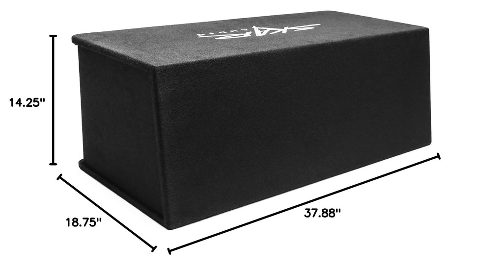 Dual 12" 2400W Vented Subwoofer Enclosure Z782