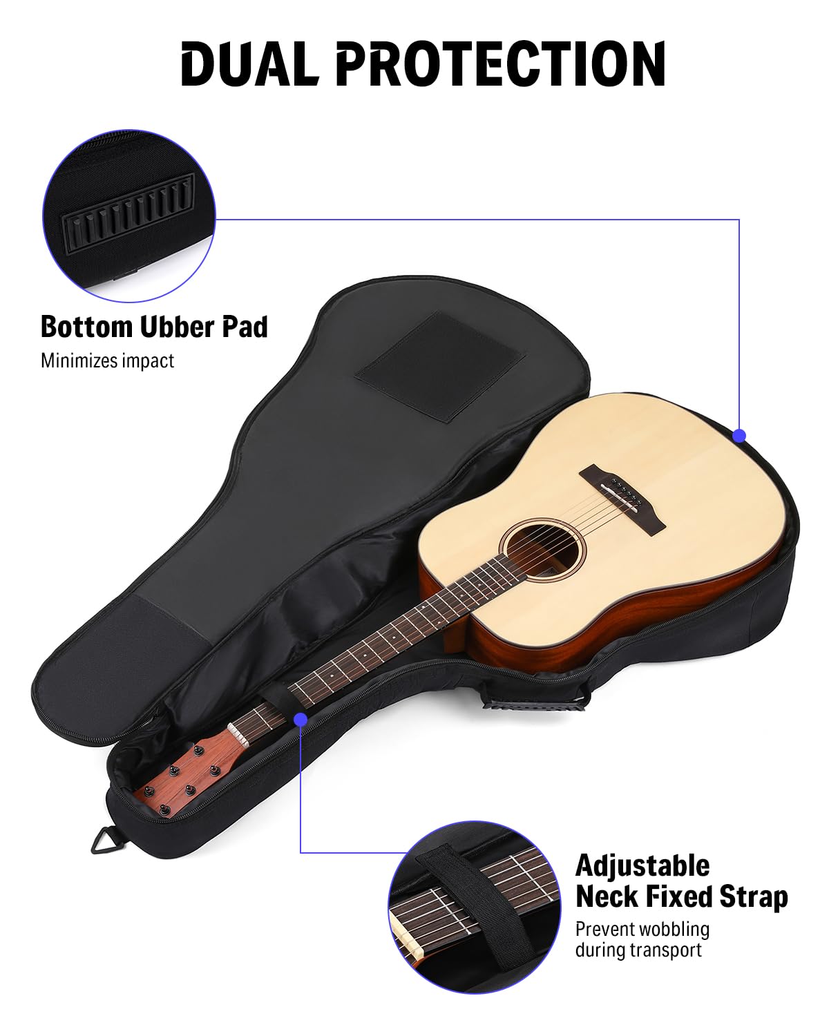 36 Inch Acoustic Guitar Case S8565