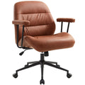 Leather Home Office Chair with Removable Armrests N83163