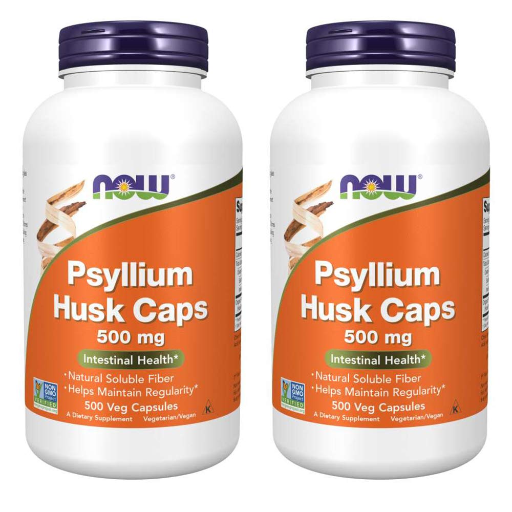 Psyllium Husk 500mg 500 Capsule 2 Pack L20023