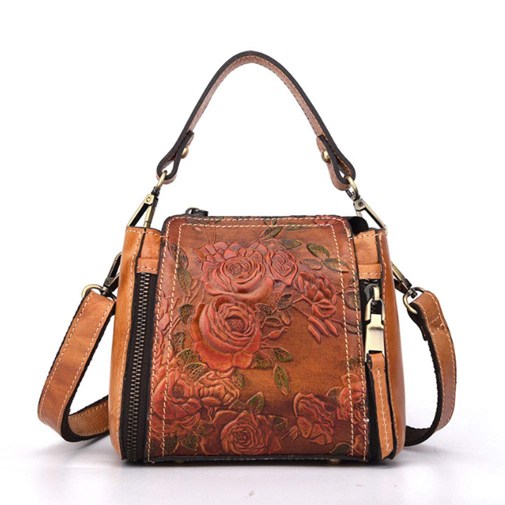Small Leather Shoulder Bag Crossbody Pack O431304