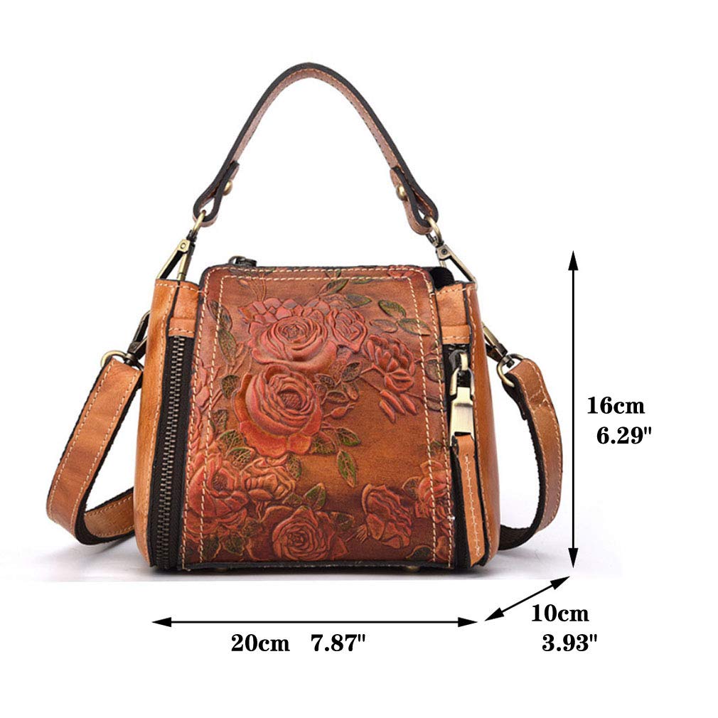 Small Leather Shoulder Bag Crossbody Pack O431304