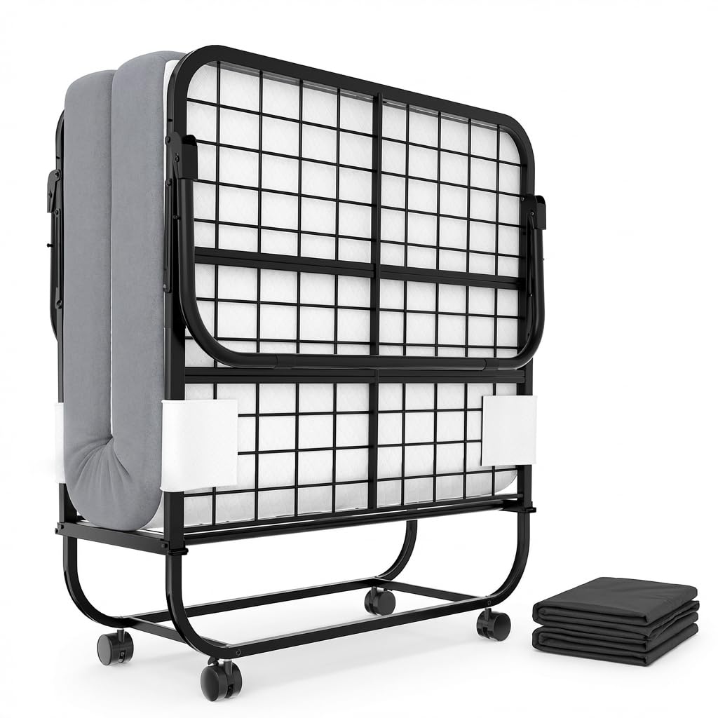 Folding Bed with Mattress K525