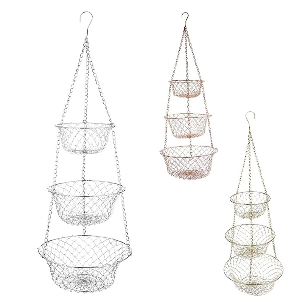 3 Tier Hanging Fruit Basket J366228