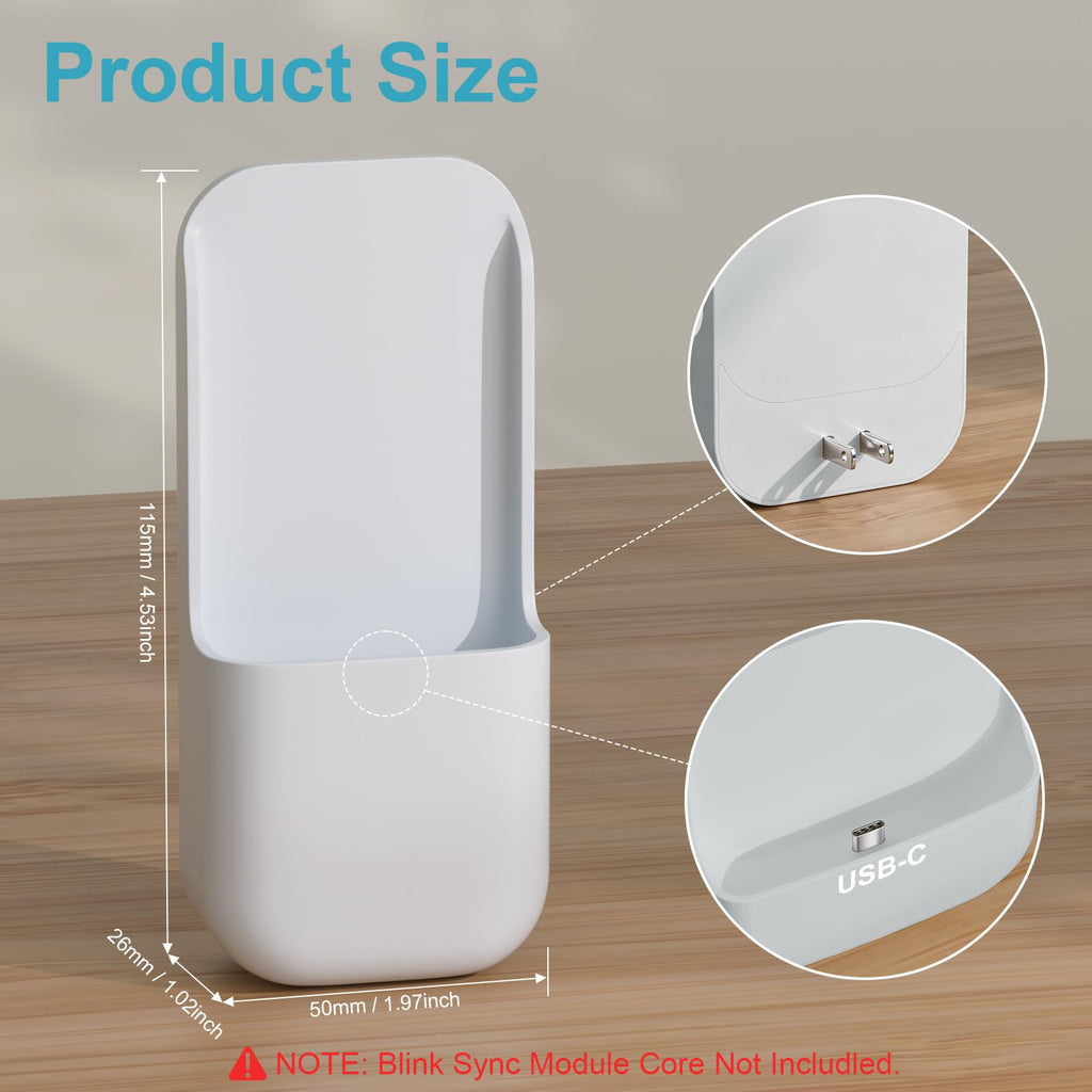 Wall Mount for Blink Sync Module Core with Built-in Charger L550
