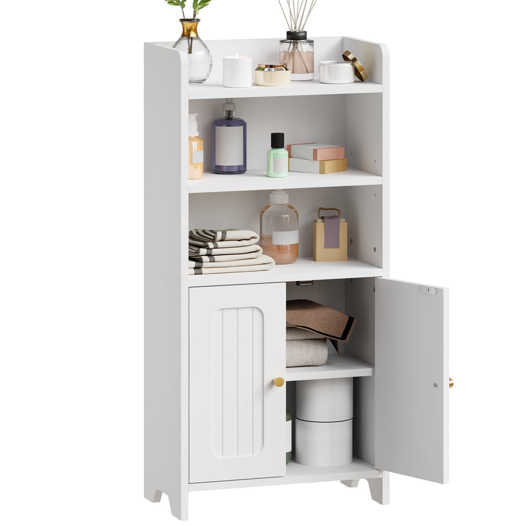 White 2 Door Bathroom Storage Cabinet C826081