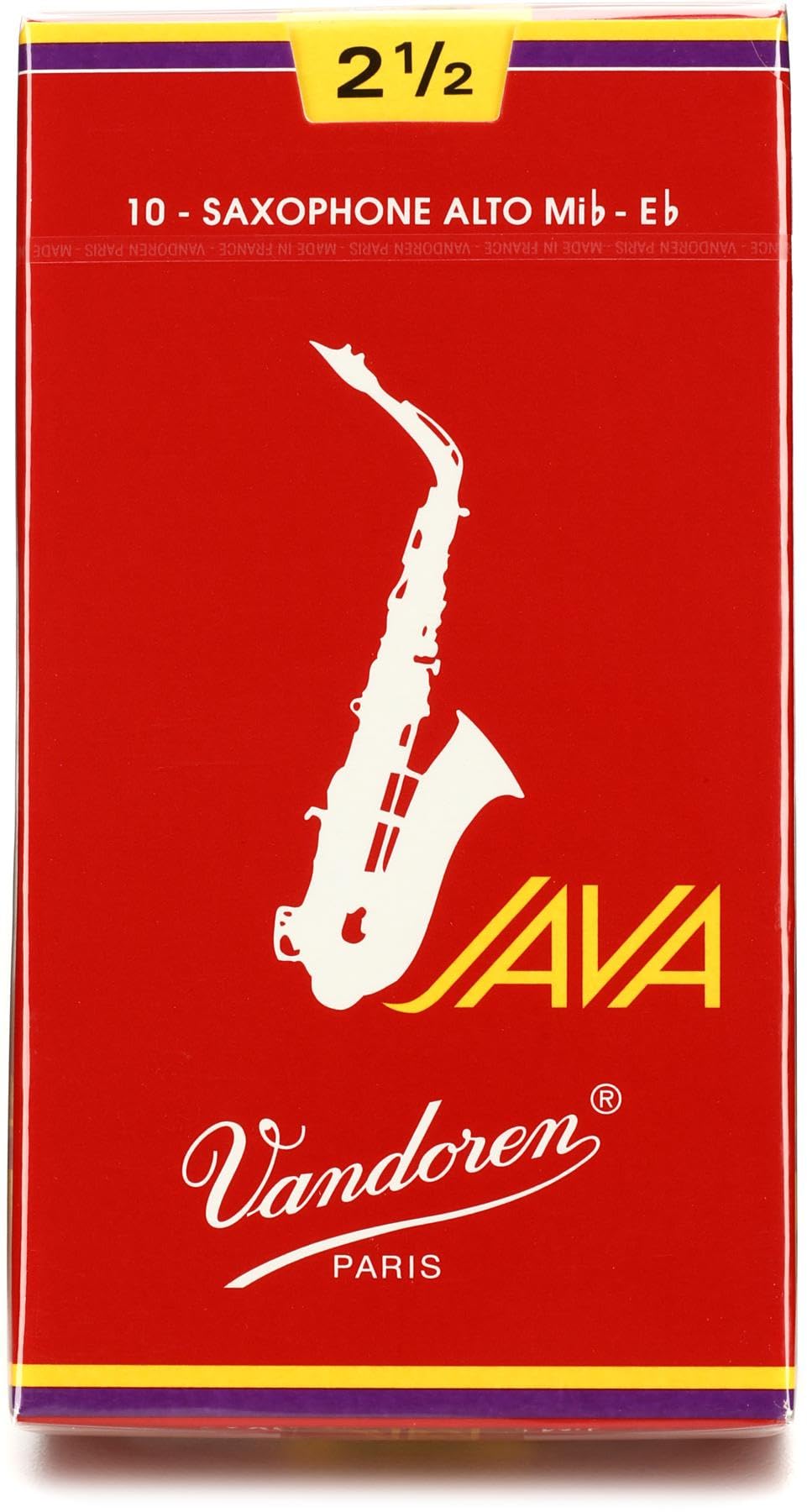 Alto Sax Reeds Strength 2.5 Box of 10 D4373
