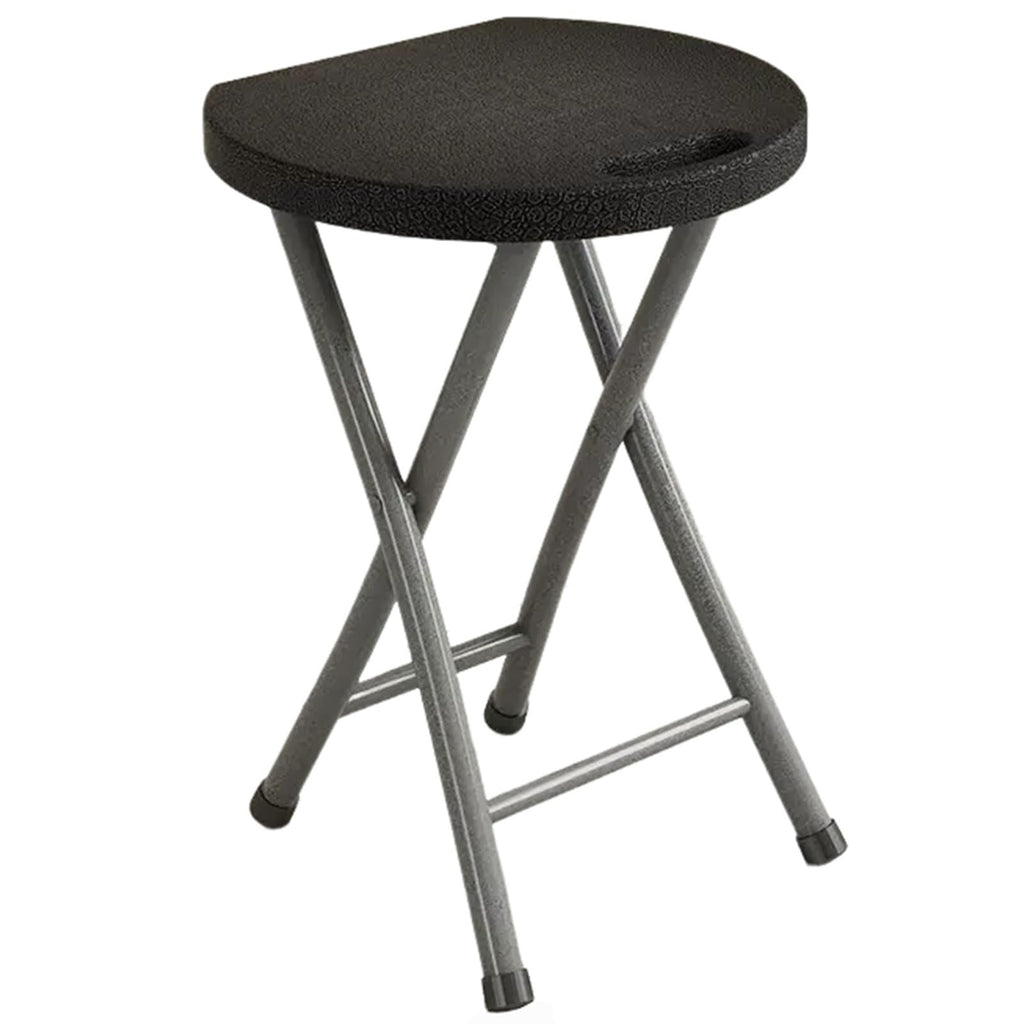 18 Inch Black Portable Folding Chair with Handle N44858