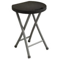 18 Inch Black Portable Folding Chair with Handle N44858