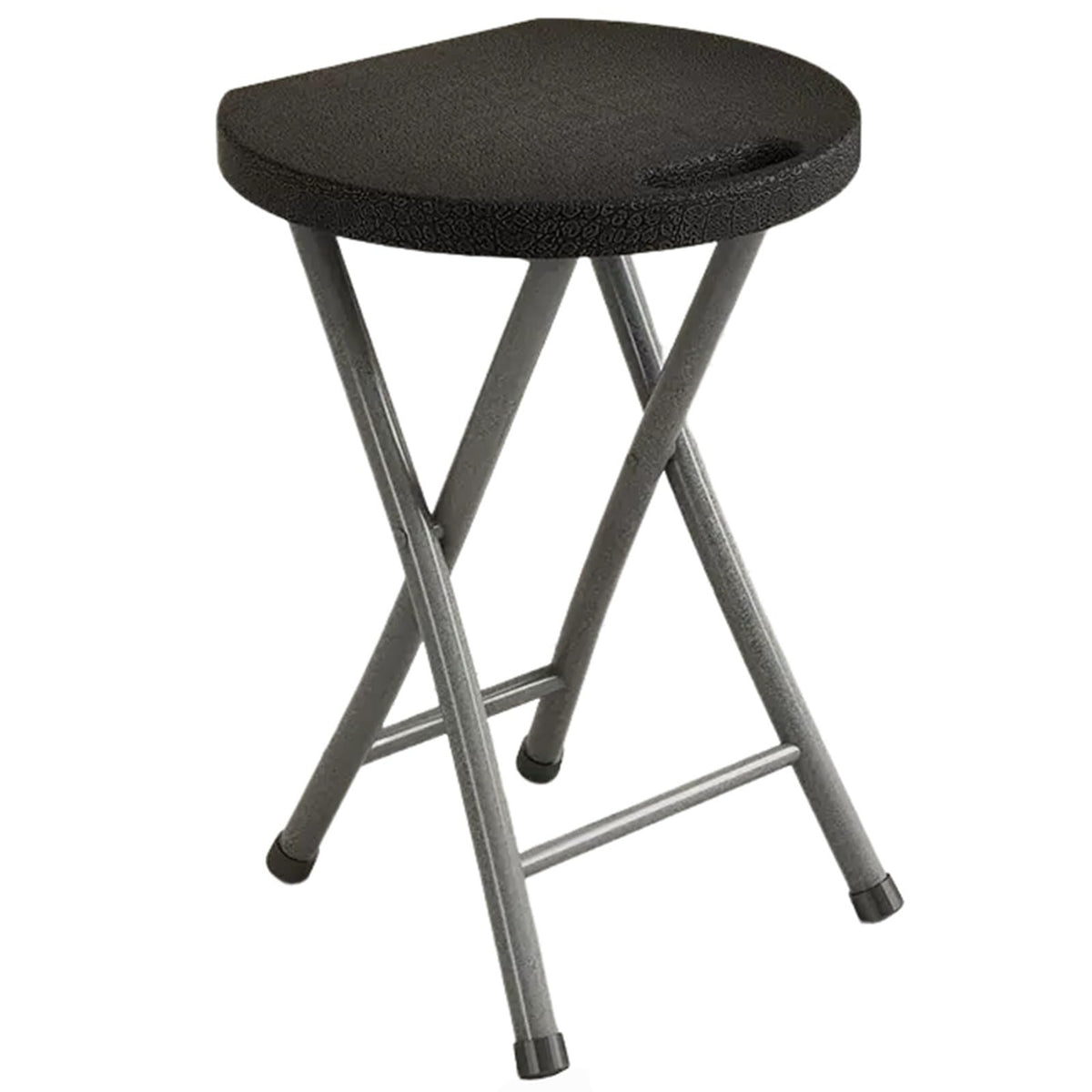 18 Inch Black Portable Folding Chair with Handle N44858