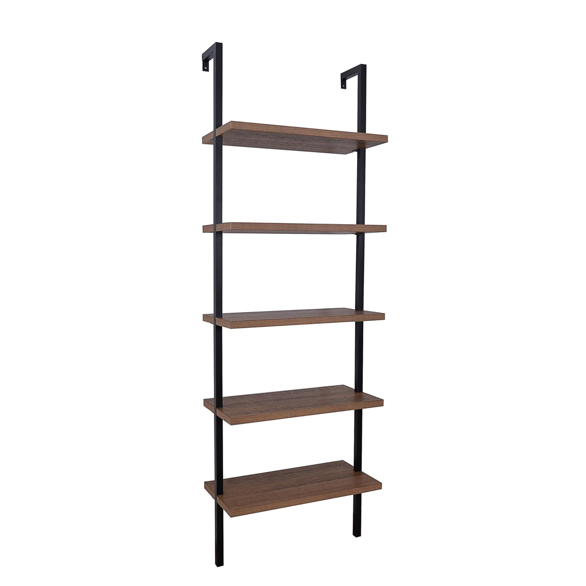 5-Shelf Oak Wood Modern Bookcase G54909
