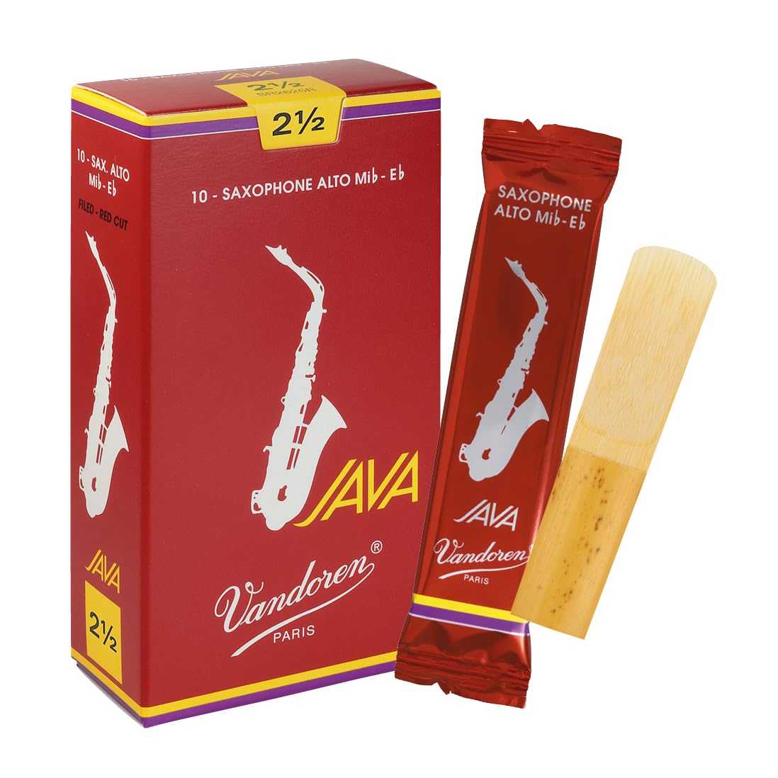 Alto Sax Reeds Strength 2.5 Box of 10 D4373