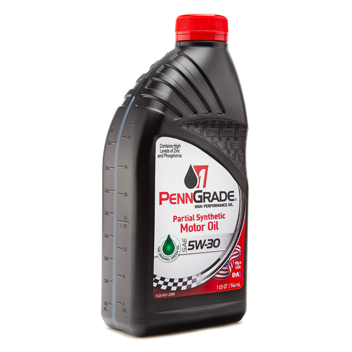 Synthetic Blend High Performance Oil SAE 5W-30 1 Quart 12 Pack H49042