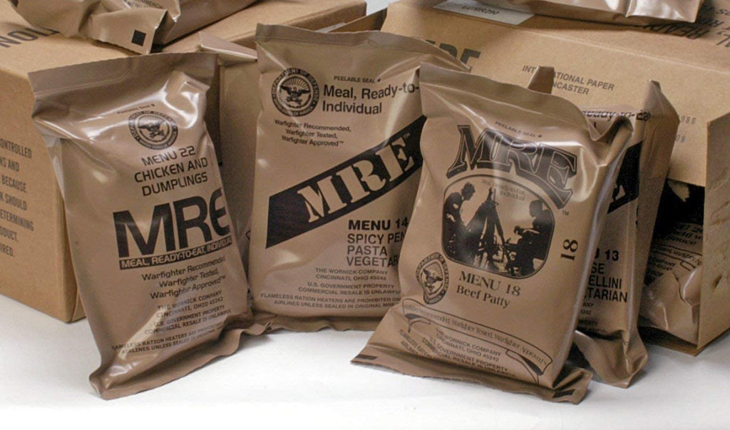 Case of 12 Military MREs B-Menu X372