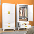 Metal Armoire Wardrobe Closet A135318